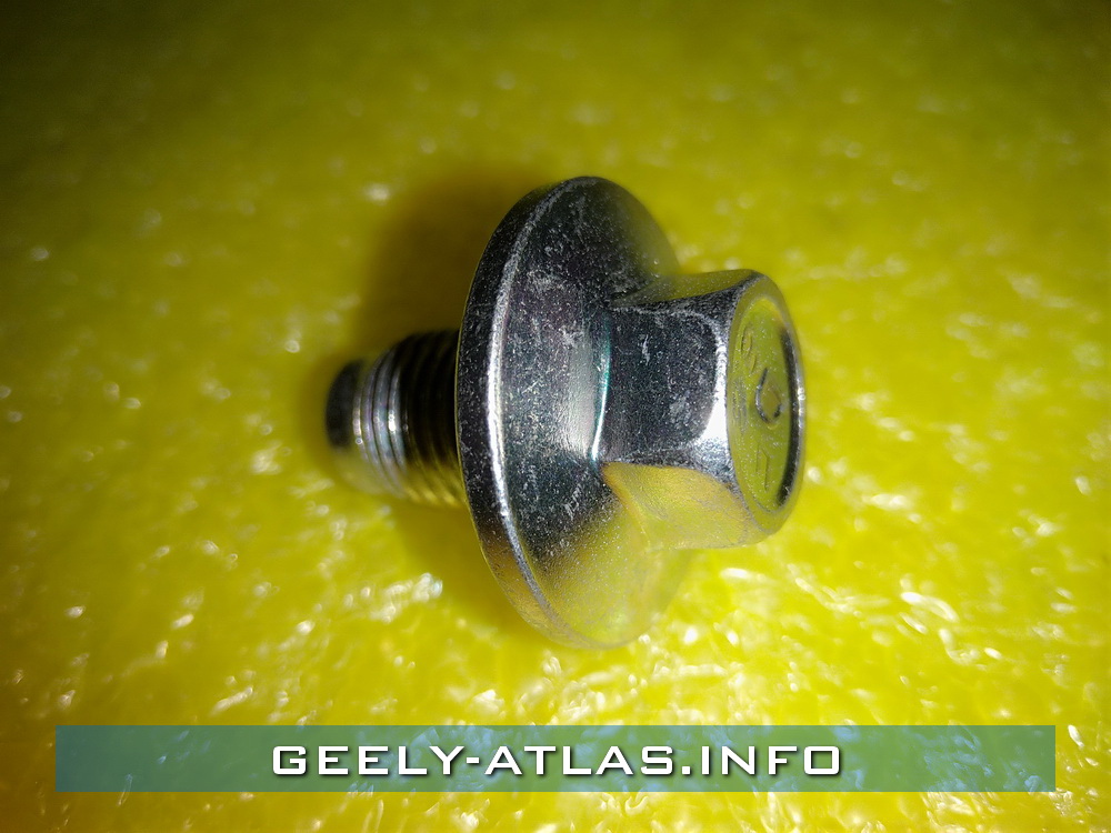 ФОТО Geely 1056006000 Пробка сливная масляного поддона Geely